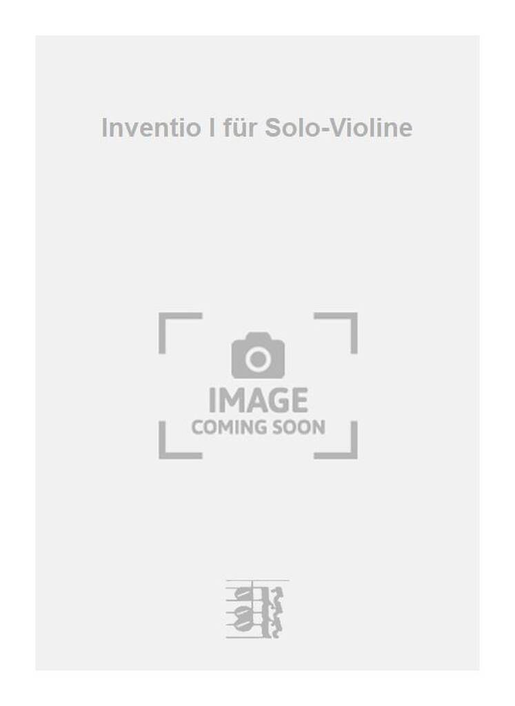Inventio I für Solo-Violine